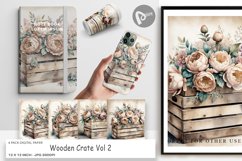 Digital Paper Wooden Crate Product Image 1