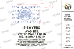 Kitchen Cutting Board Laser Cut. Engraved Cutting Board SVG Product Image 2