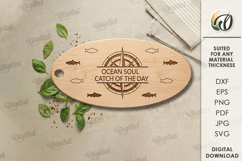 Engraved Cutting Boards Bundle Laser Cut. Kitchen SVG Product Image 4
