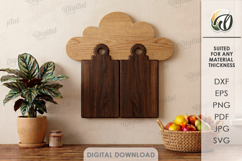 Cutting Boards With Holders Bundle Laser Cut. Kitchen SVG Product Image 4