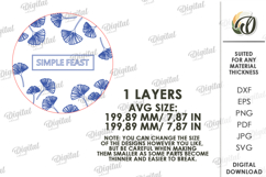 Kitchen Cutting Board Laser Cut. Engraved Cutting Board SVG Product Image 2