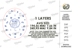 Kitchen Cutting Board Laser Cut. Engraved Cutting Board SVG Product Image 2