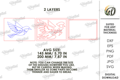 3D Decorative Wall Arts Bundle Laser Cut. Wall Decor SVG Product Image 3