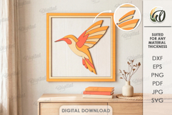 3D Decorative Wall Arts Bundle Laser Cut. Wall Decor SVG Product Image 6