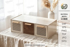 3D Boho Organizers Bundle Laser Cut. Jewelry Box SVG Product Image 8