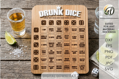 Drinking Game Laser Cut. Adult Party Board Game SVG Product Image 1