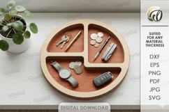 3D Dump Trays Bundle Laser Cut. Catchall Tray SVG Product Image 10