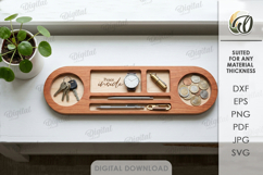 3D Dump Trays Bundle Laser Cut. Catchall Tray SVG Product Image 11
