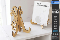 Easel Plate Stands Laser Cut | Decorative Stands | Pattern Product Image 13