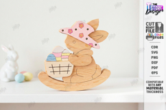 Easter Bunny Rocker Laser Cut Bundle | Tabletop Easter Decor Product Image 2