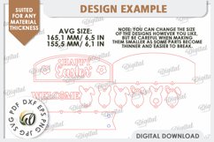 Easter Wooden Decor Laser Cut Bundle. Easter Decor SVG Product Image 4
