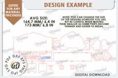 Easter Wooden Decor Laser Cut Bundle. Easter Decor SVG Product Image 8