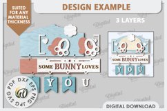 Easter Wooden Decor Laser Cut Bundle. Easter Decor SVG Product Image 7