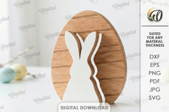 Easter Decors Bundle Laser Cut. Easter Stand Decor SVG Product Image 7