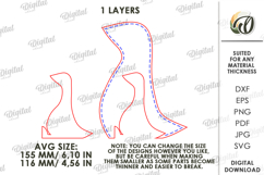 Easter Stand Decor Laser Cut. Goose SVG Product Image 2