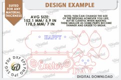Easter Wooden Decor Laser Cut. Home Decor. Easter Decor SVG Product Image 2