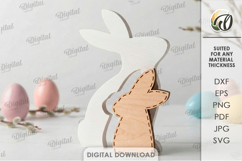Easter Decors Bundle Laser Cut. Easter Stand Decor SVG Product Image 10