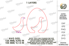 Easter Stand Decor Laser Cut. Goose SVG Product Image 2