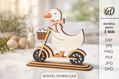 3D Easter Stands Bundle Laser Cut. Easter Stand Decor SVG Product Image 11