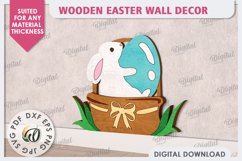 Easter Wooden Decor Laser Cut Bundle. Wall Decor SVG Product Image 9