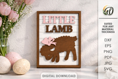 3D Easter Wall Decors Bundle Laser Cut. Wall Sign SVG Product Image 9