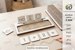 Educational Kids Games Bundle Laser Cut. Kids Game SVG Product Image 5
