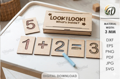 Educational Kids Games Bundle Laser Cut. Kids Game SVG Product Image 12