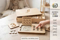 Educational Kids Games Bundle Laser Cut. Kids Game SVG Product Image 13
