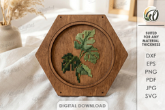 3D Embroidery Signs Bundle Laser Cut. Embroidery Pattern SVG Product Image 2