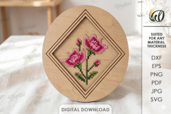 3D Embroidery Signs Bundle Laser Cut. Embroidery Pattern SVG Product Image 13