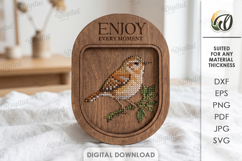3D Embroidery Signs Bundle Laser Cut. Embroidery Pattern SVG Product Image 6