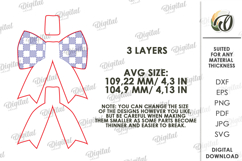 Wooden Fall Bow Lasercut. Wooden Accessories SVG Product Image 2