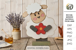 Farm Animals Stands Bundle Laser Cut. Stand Decor SVG Product Image 6