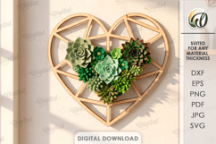 Felt Wreath Base Laser Cut. Wreath Frame. Wall Decor SVG Product Image 1