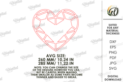 Felt Wreath Bases Bundle Laser Cut. Wall Decor SVG Product Image 3