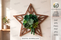 Felt Wreath Base Laser Cut. Wreath Frame. Wall Decor SVG Product Image 1