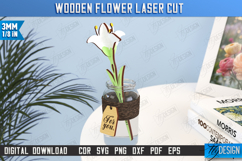 Wooden Flowers | Eternal Flowers | Wooden Bouquet |Gift Idea Product Image 1