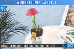 Wooden Flowers | Eternal Flowers | Wooden Bouquet |Gift Idea Product Image 1
