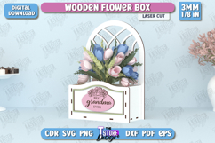 Flower Holders | Flower Box | Mother&#039;s Day Gift Idea | CNC Product Image 1