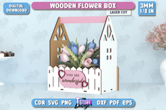 Flower Holders | Flower Box | Mother&#039;s Day Gift Idea | CNC Product Image 1