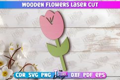 Wooden Flowers | Eternal Flowers | Wooden Bouquet |Gift Idea Product Image 1