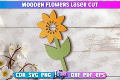 Wooden Flowers | Eternal Flowers | Wooden Bouquet |Gift Idea Product Image 1