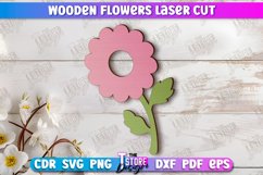 Wooden Flowers | Eternal Flowers | Wooden Bouquet |Gift Idea Product Image 1