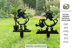 Garden Stakes Bundle Laser Cut. Garden Decor SVG Product Image 2