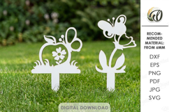 Garden Stakes Bundle Laser Cut. Garden Decor SVG Product Image 11