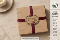 Gift Tags Bundle Laser Cut. Present Tag SVG Product Image 4
