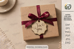 Gift Tags Bundle Laser Cut. Present Tag SVG Product Image 6