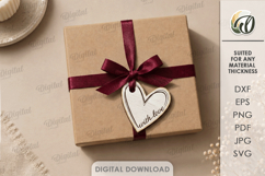 Gift Tags Bundle Laser Cut. Present Tag SVG Product Image 7