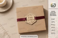 Gift Tags Bundle Laser Cut. Present Tag SVG Product Image 12