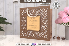 Wooden Gift Box Laser Cut |Organizer| Decorative Storage Box Product Image 1